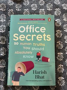 Office Secrets by Harish Bhat with author sign