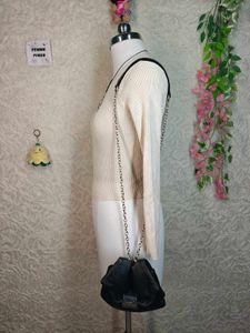 Zara Ribbed Knit Top