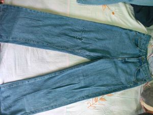 Light Wash Wide Leg Jeans