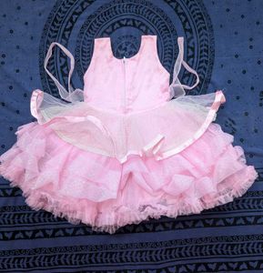 Sparkly Pink Baby Girl Party Dress