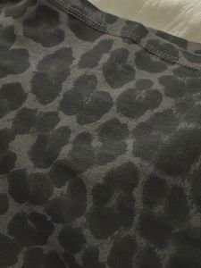 H&amp;M Leopard Print Black &amp; Grey Trunk