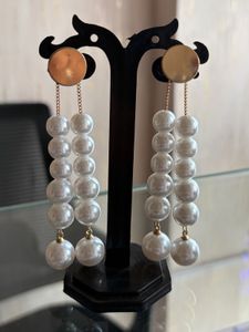 Elegant Pearl Drop Earrings