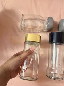 Assorted Glass Jars and Bottles