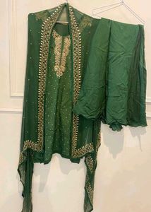 beutyfull kurta set with heavy work