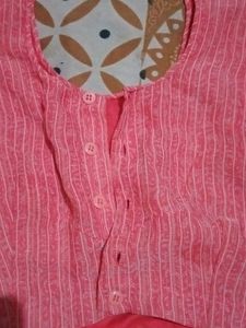 Pink Striped Blouse
