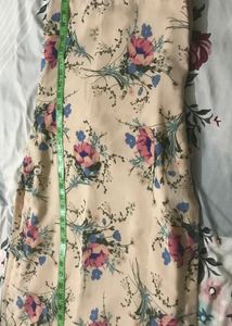 Georgette Sleeveless Kurti Hardly Worn