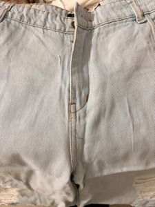 Ripped Wide Leg Jeans