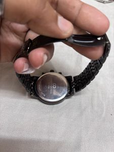 Gio Collection Chronograph Watch