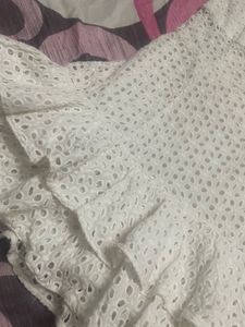 Zara Cute White Dress
