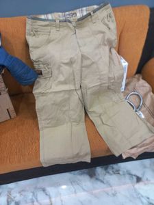 Men's Khaki Cargo Pants