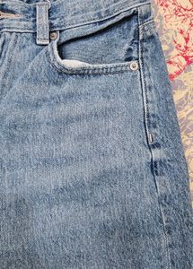 Never Used Blue MOM Fit Jeans