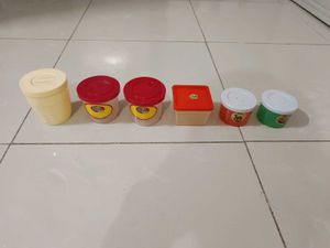 Set of Plastic Containers &amp; Bowls