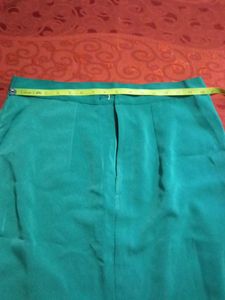 Vintage Green Skirt Suit