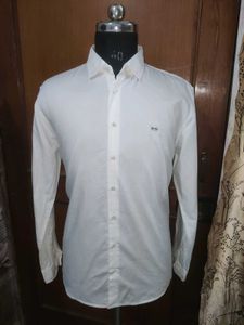 BOSS White Long Sleeve Shirt
