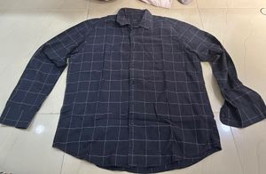 Classic Checked Black Men's Shirt