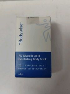 Bodywise 7% Glycolic Acid Exfoliating Body Stick