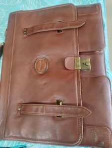 Vintage Brown Genuine Leather bag