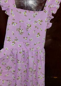 Floral Print Mini Dress