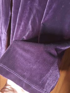 Free delivery Velvet Ruched Long Sleeve Top