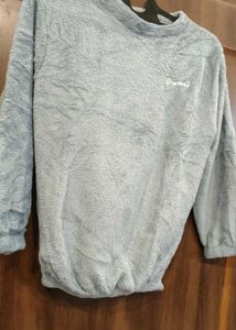 Cozy Blue Fleece Pullover