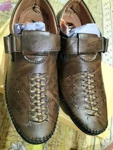 Brown Leather Sandals