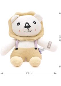 Knitted Lion Stuffed Toy