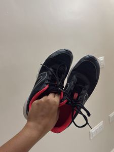 DECATHLON-  Black &amp; Red Running Sneaker