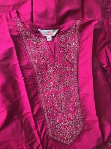Beautiful Pink Kurta Set