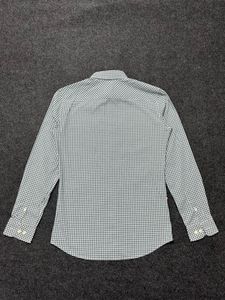 Men's Gingham Checkered Casual Shirt