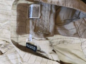 H and M linen blend trousers