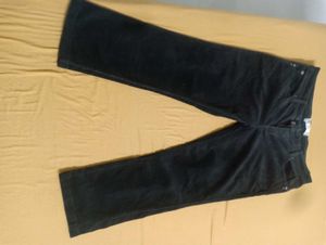 Black Corduroy Flare Pants
