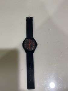 Men's Black & Red Sport Watch