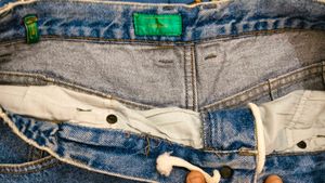 KOREAN Blue Denim Jeans👖✨