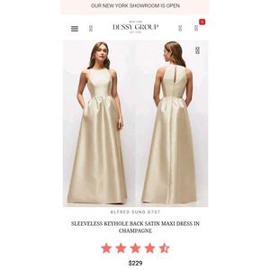 Elegant Satin Maxi Dress