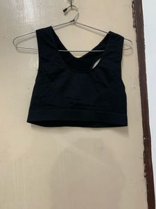 Black Sports Bra