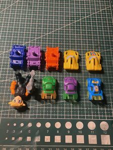 Toy Cars and Figure Set
