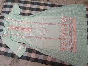 Beautiful Sequined Kurta Set with Dupatta