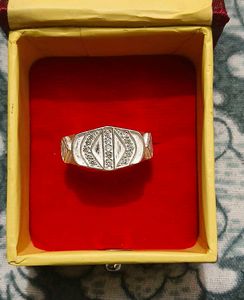 Men's Designer Rings Set pure silver