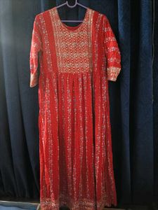 Elegant Maroon Dress