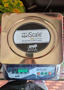 iScale 30kg Digital Weighing Scale - Stainless