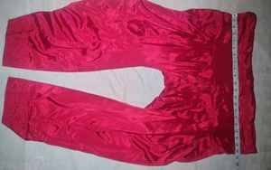 creap silk red suit Embroidery+dupatta