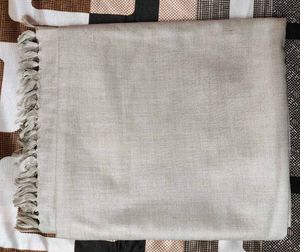 Cream Woolen Shawl