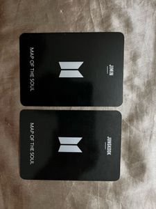 Official BTS Photocards - Jimin &amp; Jungk