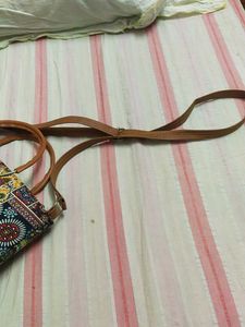 Boho Patchwork Handbag with Sling Strap