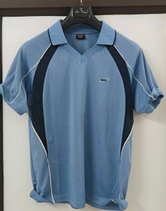 Price Drop Men's Blue Polo T-Shirt