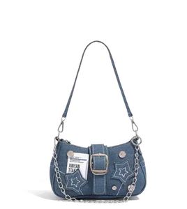 K pop denim bag
