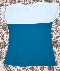 Stylish Two-Tone 'Girl' Tee