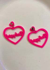 New Cute "Babygirl" Heart Earrings l Last pair