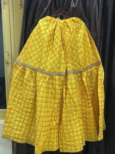 Elegant Yellow Ethnic garara set