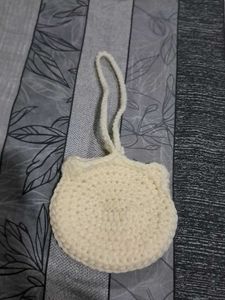 Handmade(crochet)Hello Kitty Crochet Pouch